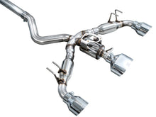 Load image into Gallery viewer, AWE Tuning AWE3020-52472 AWE 23-24 Toyota GR Corolla Track Edition Catback Exhaust - Chrome Silver Tips
