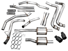 Load image into Gallery viewer, AWE Tuning AWE3015-33530 AWE 25+ RAM 1500 3.0TT 0FG Catback Touring Exhaust - Diamond Black Tips
