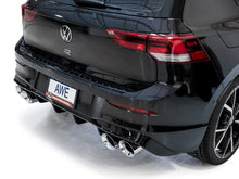 Load image into Gallery viewer, AWE Tuning AWE3015-42658 AWE MK8 Volkswagen Golf R 3in Touring Edition Quad Exhaust - Chrome Silver Tips
