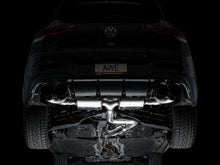 Load image into Gallery viewer, AWE Tuning AWE3015-43658 AWE MK8 Volkswagen Golf R 3in Touring Edition Quad Exhaust - Diamond Black Tips
