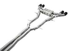 Load image into Gallery viewer, AWE Tuning AWE3025-43436 AWE Tuning 2021+ Cadillac CT4-V Blackwing SwitchPath Exhaust - Diamond Black Tips
