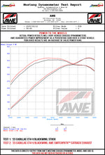 Load image into Gallery viewer, AWE Tuning AWE3025-43436 AWE Tuning 2021+ Cadillac CT4-V Blackwing SwitchPath Exhaust - Diamond Black Tips
