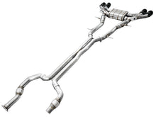 Load image into Gallery viewer, AWE Tuning AWE3025-43436 AWE Tuning 2021+ Cadillac CT4-V Blackwing SwitchPath Exhaust - Diamond Black Tips
