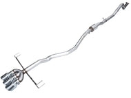 AWE Tuning AWE3020-52335 AWE Tuning 2024 Acura Integra Type S DE5 FWD Track Edition Exhaust w/ Triple Chrome Silver Tips