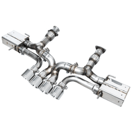 AWE Tuning Axle Back AWE 23-25 Chevrolet C8 Corvette Z06 5.5L SwitchPath Exhaust System - Chrome Silver Tips