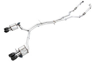 AWE Tuning Exhaust System Kit AWE SwitchPath™ Exhaust for Audi B9 S5 Coupe - Diamond Black 102mm Tips