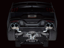 Load image into Gallery viewer, AWE Tuning Exhaust System Kit AWE SwitchPath™ Exhaust for S650 Mustang Dark Horse - Quad Chrome Silver Tips
