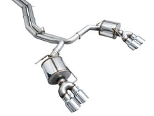 Load image into Gallery viewer, AWE Tuning Exhaust System Kit AWE Touring Edition Exhaust for Audi C8 S6/S7 - Chrome Silver Tips
