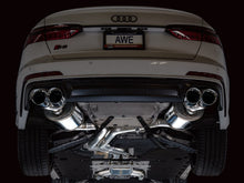Load image into Gallery viewer, AWE Tuning Exhaust System Kit AWE Touring Edition Exhaust for Audi C8 S6/S7 - Chrome Silver Tips
