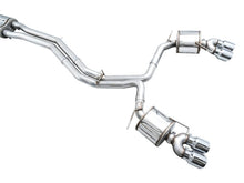 Load image into Gallery viewer, AWE Tuning Exhaust System Kit AWE Touring Edition Exhaust for Audi C8 S6/S7 - Chrome Silver Tips
