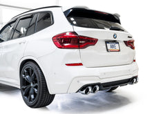 Load image into Gallery viewer, AWE Tuning Exhaust System Kit AWE Tuning AWE SwitchPath Axleback Exhaust for BMW F97 X3M/F98 X4M - Chrome Silver Tips 3025-42301
