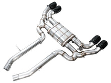 Load image into Gallery viewer, AWE Tuning Exhaust System Kit AWE Tuning AWE SwitchPath Axleback Exhaust for BMW F97 X3M/F98 X4M - Diamond Black Tips 3025-43301
