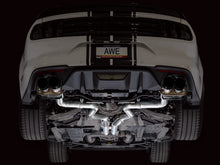 Load image into Gallery viewer, AWE Tuning Exhaust System Kit AWE Tuning AWE SwitchPath™ Cat-back Exhaust for '18-'23Mustang GT - Quad Diamond Black Tips 3025-43550
