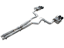 Load image into Gallery viewer, AWE Tuning Exhaust System Kit AWE Tuning AWE SwitchPath™ Cat-back Exhaust for '18-'23Mustang GT - Quad Diamond Black Tips 3025-43550
