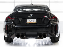 Load image into Gallery viewer, AWE Tuning Exhaust System Kit AWE Tuning AWE SwitchPath™ Exhaust for BMW G87 M2 - Diamond Black Tips 3025-43487
