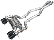 AWE Tuning Exhaust System Kit AWE Tuning AWE SwitchPath™ Exhaust for BMW G87 M2 - Diamond Black Tips 3025-43487