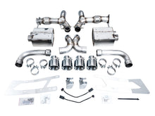 Load image into Gallery viewer, AWE Tuning Exhaust System Kit AWE Tuning AWE SwitchPath Exhaust for C8 Corvette Z06 - Chrome Silver Tips 3025-42906
