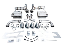 Load image into Gallery viewer, AWE Tuning Exhaust System Kit AWE Tuning AWE SwitchPath Exhaust for C8 Corvette Z06 - Chrome Silver Tips 3025-42906
