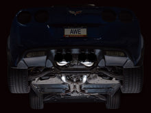 Load image into Gallery viewer, AWE Tuning Exhaust System Kit AWE Tuning AWE Touring Edition Axleback Exhaust for C6 Corvette Z06/ZR1 - Diamond Black Tip 3015-43606
