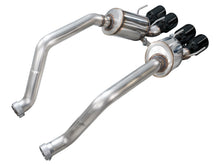 Load image into Gallery viewer, AWE Tuning Exhaust System Kit AWE Tuning AWE Touring Edition Axleback Exhaust for C6 Corvette Z06/ZR1 - Diamond Black Tip 3015-43606
