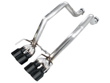 Load image into Gallery viewer, AWE Tuning Exhaust System Kit AWE Tuning AWE Track Edition Axleback Exhaust for C6 Corvette Z06/ZR1 - Diamond Black Tips 3020-43606
