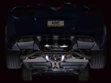 Load image into Gallery viewer, AWE Tuning Exhaust System Kit AWE Tuning AWE Track Edition Axleback Exhaust for C6 Corvette Z06/ZR1 - Diamond Black Tips 3020-43606

