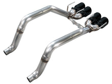 Load image into Gallery viewer, AWE Tuning Exhaust System Kit AWE Tuning AWE Track Edition Axleback for C6 Corvette 6.2L (2009-2013) - Diamond Black Tips 3020-43662
