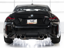 Load image into Gallery viewer, AWE Tuning Exhaust System Kit AWE Tuning AWE Track Edition Exhaust for BMW G87 M2 - Chrome Silver Tips 3020-42487

