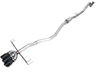 AWE Tuning Exhaust System Kit AWE Tuning AWE Track Edition Exhaust for DE5 Integra Type-S - Triple Diamond Black Tips 3020-53335