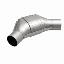 Load image into Gallery viewer, MagnaFlow Conv Univ 2.50inch Angled In/Out FED
