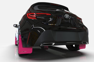 Rally Armor 2022 Honda Civic/Civic Si/Sport (Hatch/Sedan) Pink Mud Flap BCE Logo Mud Flaps Rally Armor   