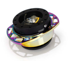 Load image into Gallery viewer, NRG Quick Release Kit Gen 257 - Black Body / Neochrome Cutout Ring | SRK-257BK-MC
