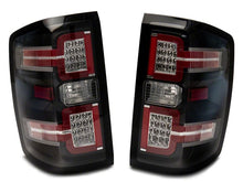 Load image into Gallery viewer, Raxiom 14-18 Chevrolet Silverado 1500 LED Taillights w/ SEQL Turn Signals- Blk Housing (Clear Lens) Lights Corner Raxiom
