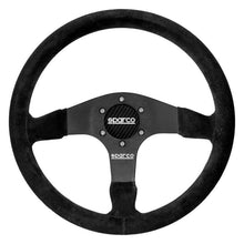 Load image into Gallery viewer, Sparco Steering Wheel Horn Delete Carbon Gloss | 0159ZNR
