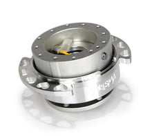 Load image into Gallery viewer, NRG Quick Release Kit - Silver Body/ Shinny Chrome Heart Cutout Ring | SRK-222SL-SL
