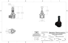 Load image into Gallery viewer, Diode Dynamics 9006/9012 White SL2 LED Bulb (one) Diode Dynamics
