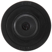 Load image into Gallery viewer, K&amp;N Rubber Base Chrome Top Push-In Crankcase Vent Filter 3in OD x 2-1/2in H.
