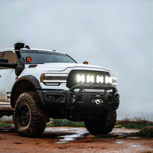 Load image into Gallery viewer, KC HiLiTES SlimLite 8in. LED Light Shield SAE Driving (Shield Only) - Clear KC HiLiTES
