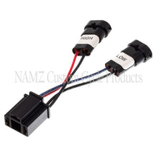 Load image into Gallery viewer, NAMZ 14-23 Road King Models Headlight Adapter Pigtail w/Mating H9 &amp; H11 to H4 Connector Misc Powersports NAMZ   
