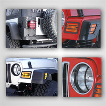 Load image into Gallery viewer, Rugged Ridge Euro Guard Light Kit 97-06 Jeep Wrangler TJ Rugged Ridge
