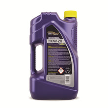 Load image into Gallery viewer, Royal Purple Synthetic High Performance 0W-20 Motor Oil (Canada) - 5 Quart Royal Purple
