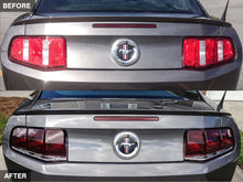 Load image into Gallery viewer, Raxiom 10-12 Ford Mustang Aero Tail Lights- Blk Housing (Smoked Lens) Tail Lights Raxiom
