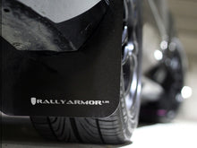 Load image into Gallery viewer, Rally Armor 12-16 Subaru Impreza 4D/5D Black UR Mud Flap w/White Logo Mud Flaps Rally Armor   
