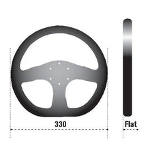 Load image into Gallery viewer, Sparco Steering Wheel L360 Ring Suede Black | 015TRGS1TUV
