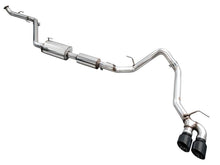 Load image into Gallery viewer, AWE Exhaust for 4th Gen Toyota Tacoma Dual Diamond Black Tips Catback AWE Tuning
