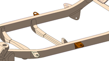 Load image into Gallery viewer, Rust Buster 1996-2002 Toyota 4Runner Middle Body Frame Mount Repair Kit
