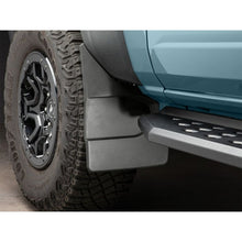 Load image into Gallery viewer, WeatherTech 21-25 Ford Bronco Front No Drill Mudflaps - Black
