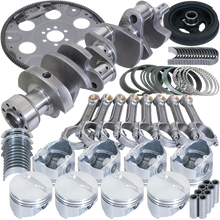 Load image into Gallery viewer, Eagle Chevy 350 1Pc 3.750in Crank 5.700in I-Beam Rods 4.000in Pistons 153 Tooth FP Balanced Assembly Eagle
