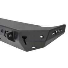 Load image into Gallery viewer, Westin 2020 Jeep Gladiator w/Sensors WJ2 Rear Bumper w/Sensor - Textured Black Westin
