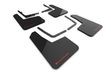 Load image into Gallery viewer, Rally Armor 21-24 Ford F-150 Raptor Gen 3 Black UR Mud Flap w/Red Logo Mud Flaps Rally Armor   
